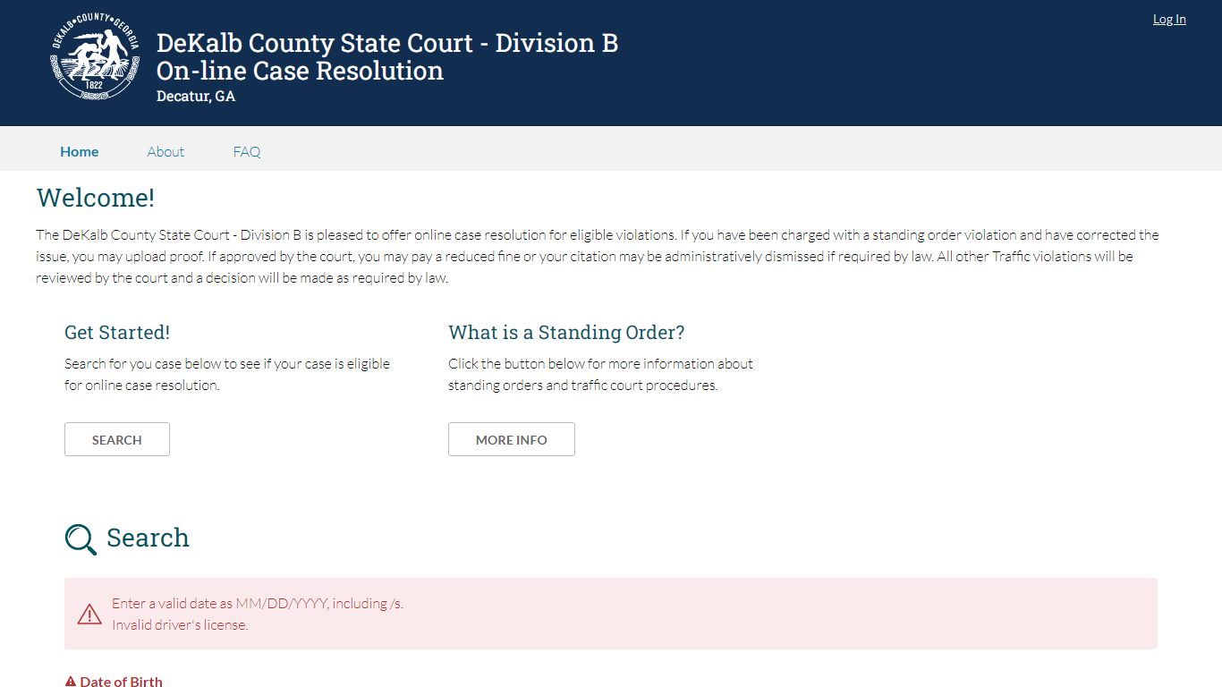 DeKalb County State Court - Division B